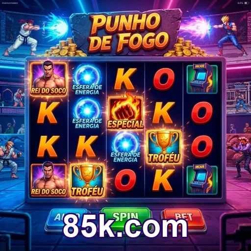 Suporte no celular da 85k.com com acesso seguro