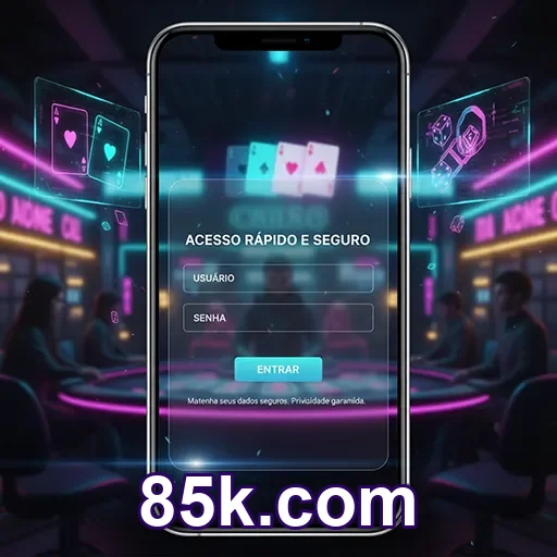 Canais de ajuda e suporte do 85k.com